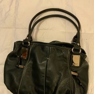 Black Leather Tignanelle Bag